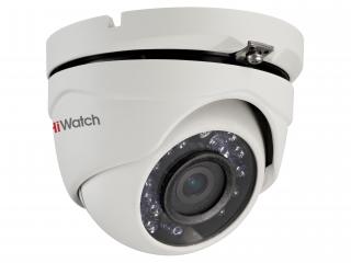 HiWatch DS-T103 Уличная (-40…+60) сферическая видеокамера  HD-TVI  1MpX