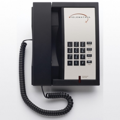 Telematrix 3300MWB Black (Проводной гостиничный телефон)