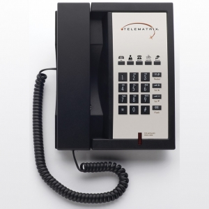Telematrix 3300MW5 Black (Проводной гостиничный телефон)