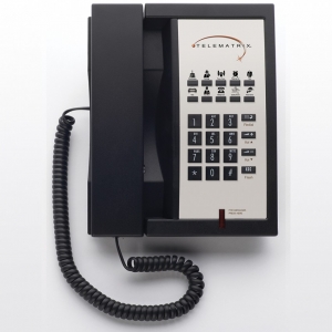 Telematrix 3300MW10 Black (Проводной гостиничный телефон)