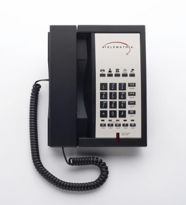 Telematrix 3302MWD5 Black (Проводной гостиничный телефон)