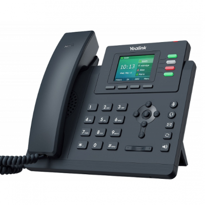 Телефон Yealink SIP-T33P (4 аккаунта, цветной экран, PoE)