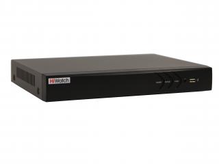 Видеорегистратор HiWatch DS-H208U 8-ми канальный гибридный  HD-TVI + 2 IP-канала@4Мп