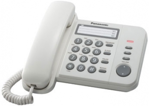 Panasonic KX-TS2352RUW (Проводной телефон)