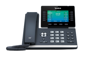 Телефон Yealink SIP-T54W (16 SIP-акк.,цветной экран,WiFi, Bluetooth,USB,GigE)