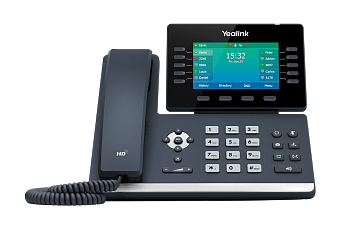 Телефон Yealink SIP-T54W (16 SIP-акк.,цветной экран,WiFi, Bluetooth,USB,GigE)