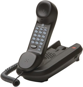 Teledex I Series Trimline 1 AT1102 MWL Black (Проводной гостиничный телефон)