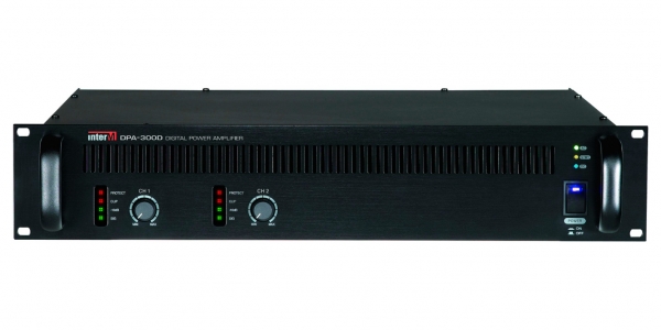 Inter-M DPA-300D (Двухканальный трансляционный цифровой усилитель мощности, 2 х 300 Вт)