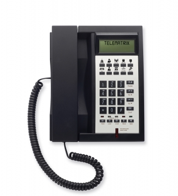 Telematrix 3302IP MWD Black (Проводной гостиничный телефон VoIP)