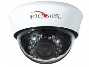 Polyvision PDМ1-A2-V12(v9.5.6) AHD купольная видеокамера пластик