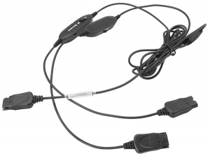 Accutone Y-cord Training Cable - DT8 (с регулировкой громкости и кнопкой 