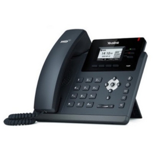 Телефон Yealink SIP-T40G (3 SIP-аккаунта, BLF,PoE,БЕЗ БП,скорость до1000 Мбит/с,улуч. энергопо )