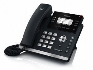 Телефон Yealink SIP-T41S (6 SIP-аккаунтов,  BLF, PoE, БЕЗ БП)