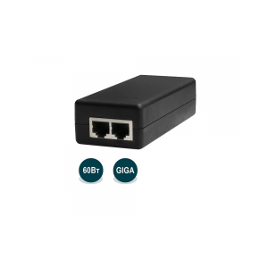 Wi-Tek WI-POE55-48V-60W (Инжектор 1000Base-T 60Вт совместим с 802.3af/at/bt, 48В)