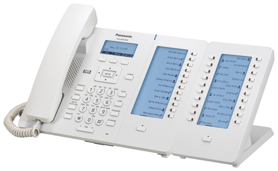 Проводной SIP-телефон KX-HDV230 плюс консоль KX-HDV20